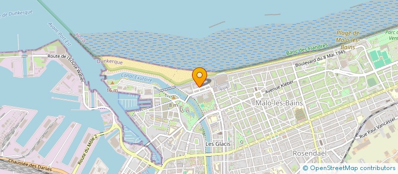 localisation de l'entreprise MONSIEUR FRANCOIS DUJARDIN à DUNKERQUE
