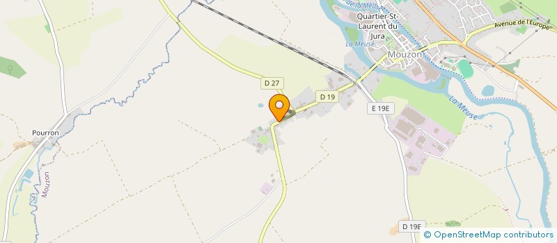 localisation de l'entreprise MONSIEUR FRANCOIS DUMAY  MOUZON