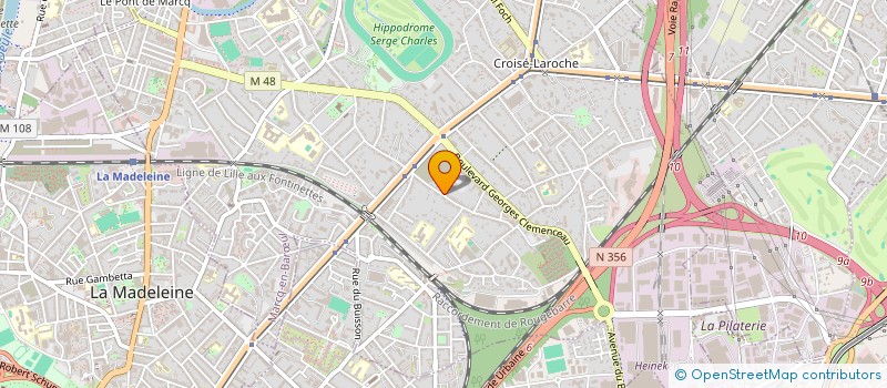 localisation de l'entreprise MONSIEUR FRANCOIS DUPIED à MARCQ-EN-BARŒUL