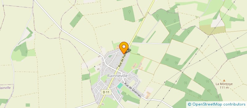 localisation de l'entreprise MONSIEUR FRANCOIS DUPONT  RAINNEVILLE