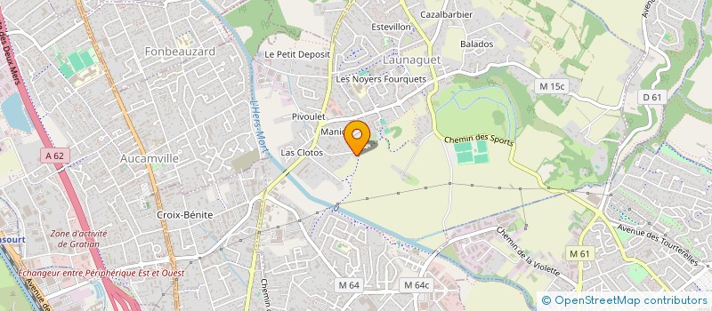 localisation de l'entreprise MONSIEUR FRANCOIS DUPRAT à LAUNAGUET