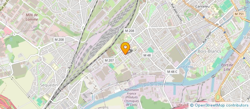 localisation de l'entreprise MONSIEUR FRANCOIS DUPRAT à LILLE