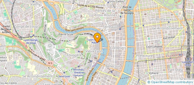 localisation de l'entreprise MONSIEUR FRANCOIS DUPUIS à LYON