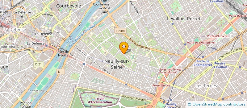 localisation de l'entreprise MONSIEUR FRANCOIS DURAND DE MIOMANDRE à NEUILLY-SUR-SEINE