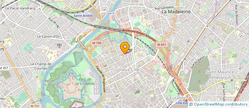 localisation de l'entreprise MONSIEUR FRANCOIS DURANTON à LILLE