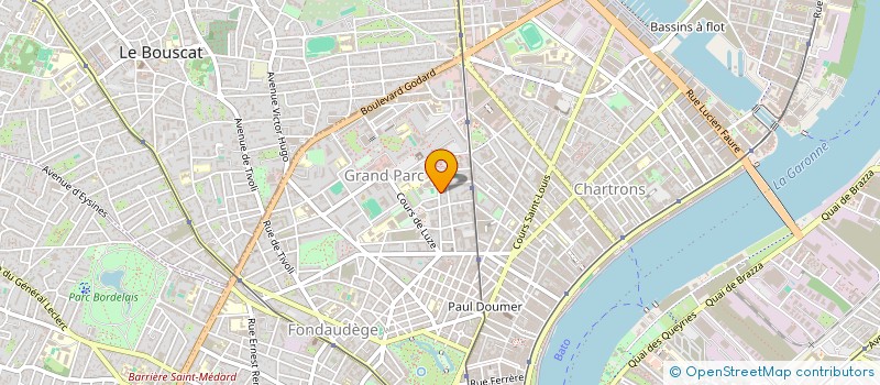 localisation de l'entreprise MONSIEUR FRANCOIS DURBAN  BORDEAUX