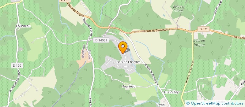 localisation de l'entreprise MONSIEUR FRANCOIS DUREAU  PORTE-DE-BENAUGE