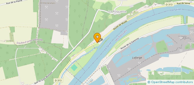 localisation de l'entreprise MONSIEUR FRANCOIS DUREL  LA ROQUETTE