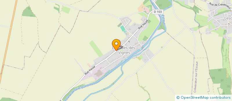 localisation de l'entreprise MONSIEUR FRANCOIS DURIEUX à LES RUES-DES-VIGNES