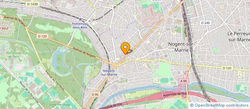 localisation de l'entreprise MONSIEUR FRANCOIS DURIEUX  NOGENT-SUR-MARNE