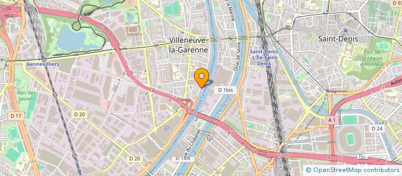 localisation de l'entreprise MONSIEUR FRANCOIS DUSSAUX à VILLENEUVE-LA-GARENNE
