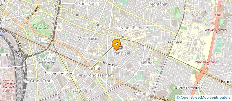 localisation de l'entreprise MONSIEUR FRANCOIS DUTHEL  LYON