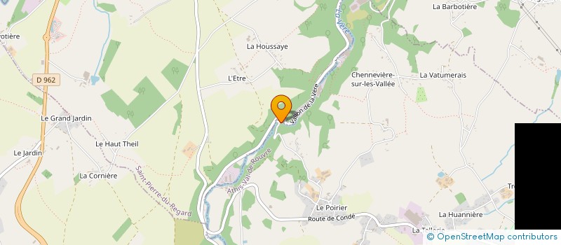 localisation de l'entreprise MONSIEUR FRANCOIS DUVAL à LA LANDE-PATRY