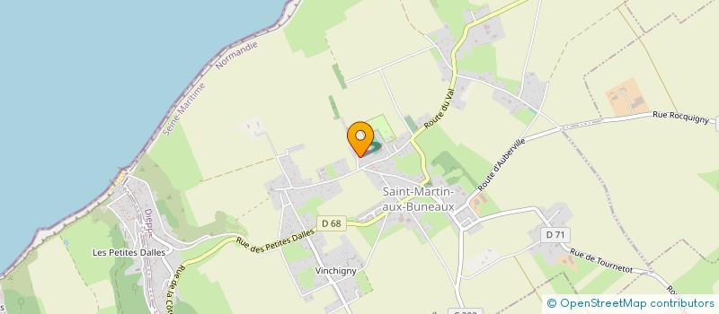 localisation de l'entreprise MONSIEUR FRANCOIS DUVAL  SAINT-MARTIN-AUX-BUNEAUX