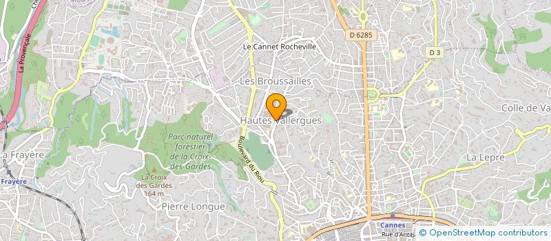 localisation de l'entreprise MONSIEUR FRANCOIS EGRISE à CANNES