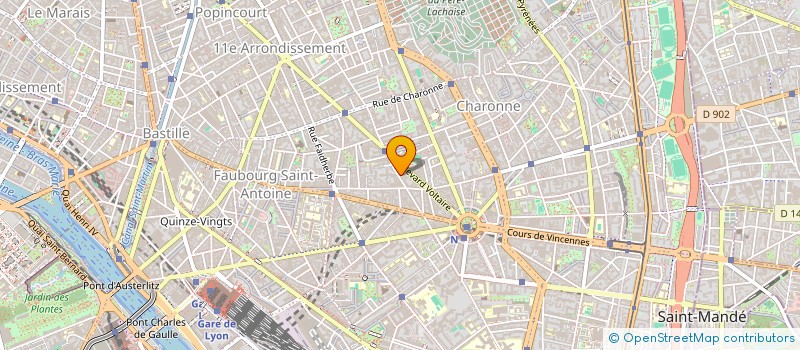 localisation de l'entreprise MONSIEUR FRANCOIS EHRET  PARIS