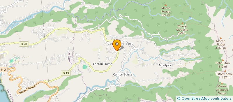 localisation de l'entreprise MONSIEUR FRANCOIS-EMMANUEL PARUTA  LE MORNE-VERT