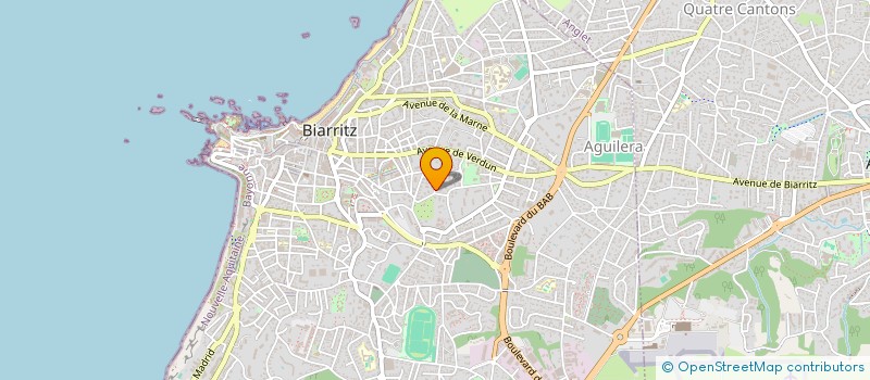 localisation de l'entreprise MONSIEUR FRANCOIS EMOND à BIARRITZ