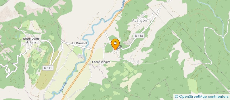 localisation de l'entreprise MONSIEUR FRANCOIS EMOND  CHORGES