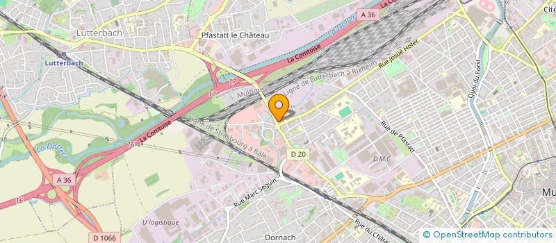 localisation de l'entreprise MONSIEUR FRANCOIS ENGASSER  MULHOUSE