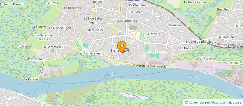 localisation de l'entreprise MONSIEUR FRANCOIS ERMINE à COUERON