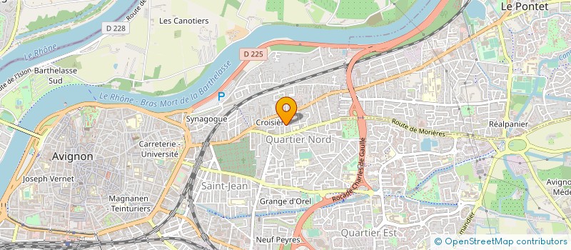 localisation de l'entreprise MONSIEUR FRANCOIS ESPUCH à AVIGNON