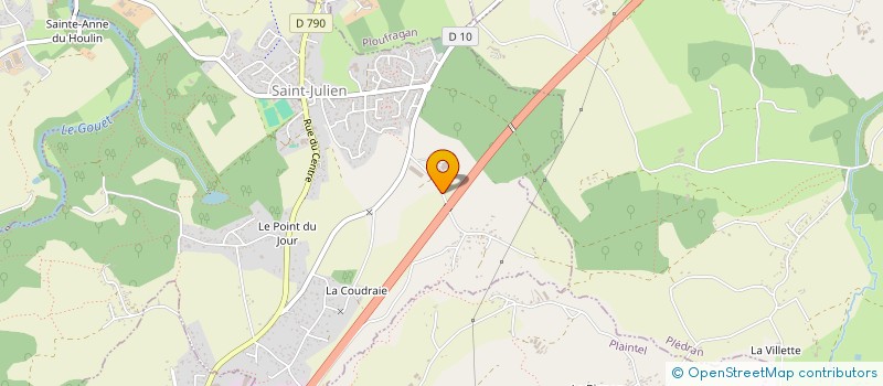 localisation de l'entreprise MONSIEUR FRANCOIS ETESSE  SAINT-JULIEN