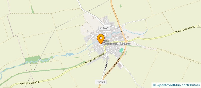 localisation de l'entreprise MONSIEUR FRANCOIS EVRARD  SOMME-SUIPPE