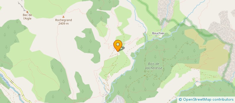 localisation de l'entreprise MONSIEUR FRANCOIS EYFFRED  ALLOS