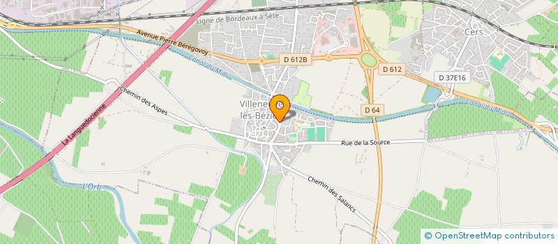 localisation de l'entreprise MONSIEUR FRANCOIS FAGES-BONNERY à VILLENEUVE-LES-BEZIERS