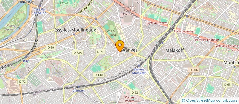 localisation de l'entreprise MONSIEUR FRANCOIS FAISANS  VANVES