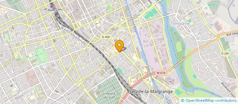 localisation de l'entreprise MONSIEUR FRANCOIS FAIVRE  NANCY