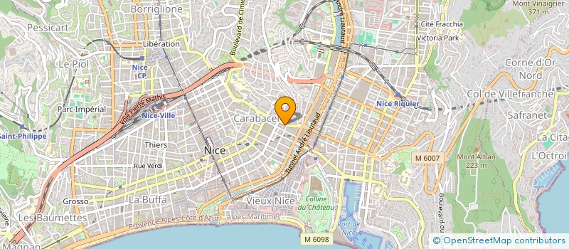 localisation de l'entreprise MONSIEUR FRANCOIS FALAVEL à NICE