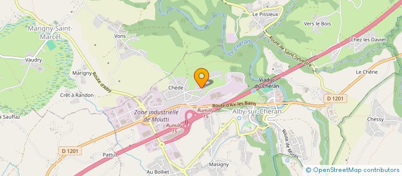 localisation de l'entreprise MONSIEUR FRANCOIS FALCOZ à ALBY-SUR-CHERAN