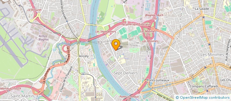 localisation de l'entreprise MONSIEUR FRANCOIS FALELAVAKI  TOULOUSE