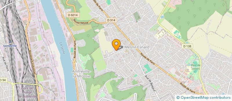 localisation de l'entreprise MONSIEUR FRANCOIS FANISE  LE MESNIL-ESNARD