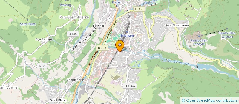 localisation de l'entreprise MONSIEUR FRANCOIS FAUCQUEUR à BRIANCON
