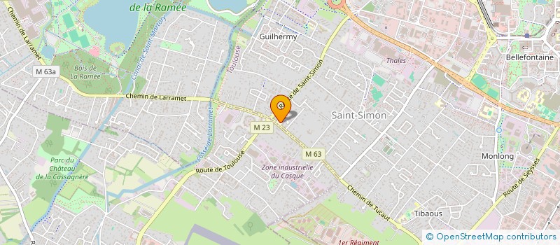 localisation de l'entreprise MONSIEUR FRANCOIS FAURE  TOULOUSE