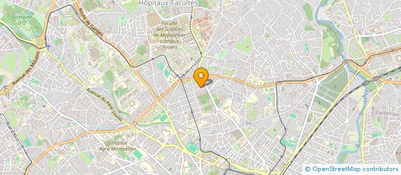 localisation de l'entreprise MONSIEUR FRANCOIS FAURE à MONTPELLIER