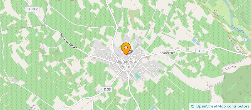 localisation de l'entreprise MONSIEUR FRANCOIS FAURO  ALIGNAN-DU-VENT