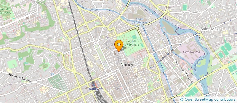 localisation de l'entreprise MONSIEUR FRANCOIS FAVE-LESAGE à NANCY