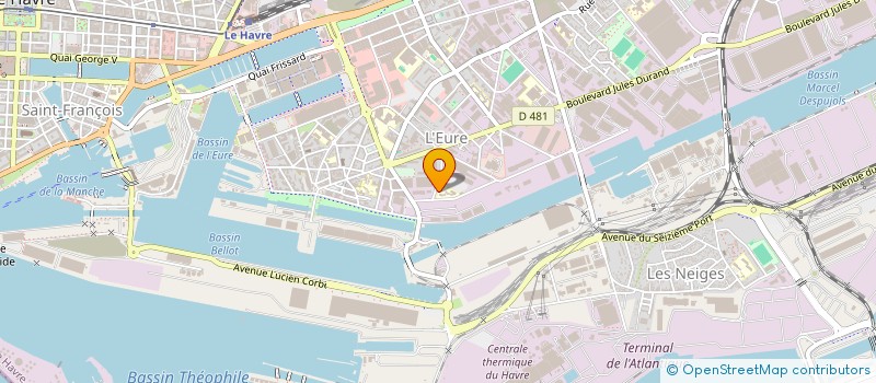 localisation de l'entreprise MONSIEUR FRANCOIS FAY à LE HAVRE