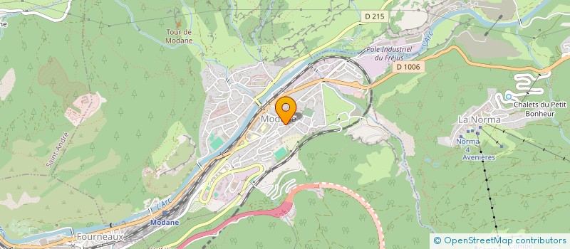 localisation de l'entreprise MONSIEUR FRANCOIS FAZIO à MODANE