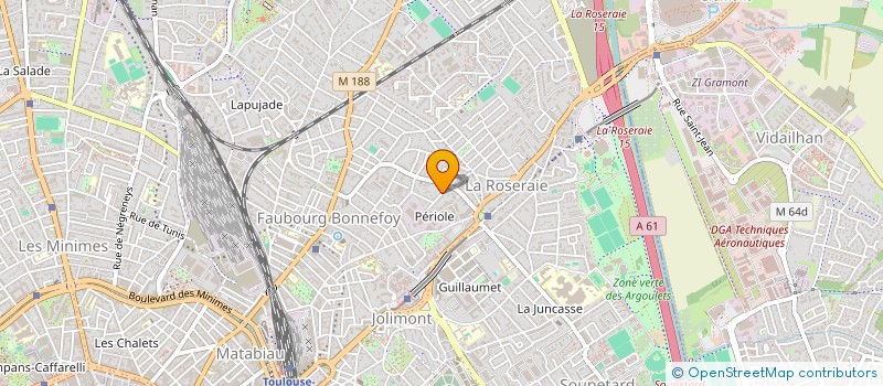 localisation de l'entreprise MONSIEUR FRANCOIS FEHNER  TOULOUSE