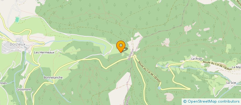 localisation de l'entreprise MONSIEUR FRANCOIS FENET  SAINT-PAUL-EN-JAREZ