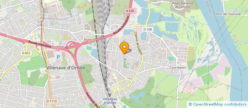 localisation de l'entreprise MONSIEUR FRANCOIS FERCHAUX  VILLENAVE-D'ORNON