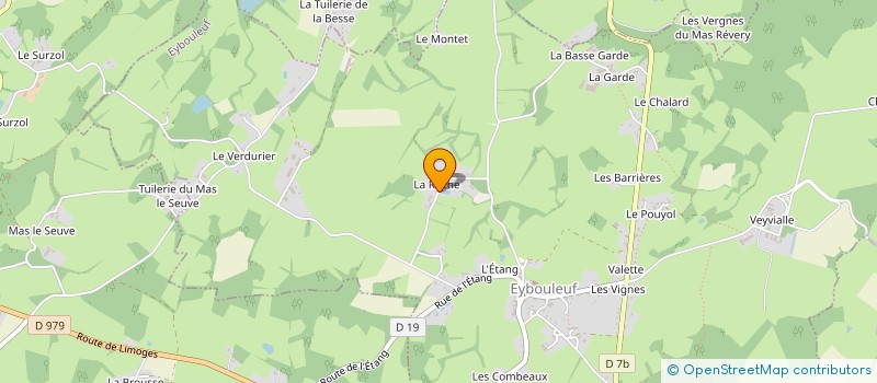 localisation de l'entreprise MONSIEUR FRANCOIS FERMINET à EYBOULEUF