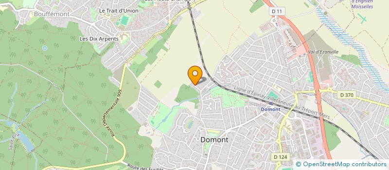 localisation de l'entreprise MONSIEUR FRANCOIS FERNANDES  DOMONT