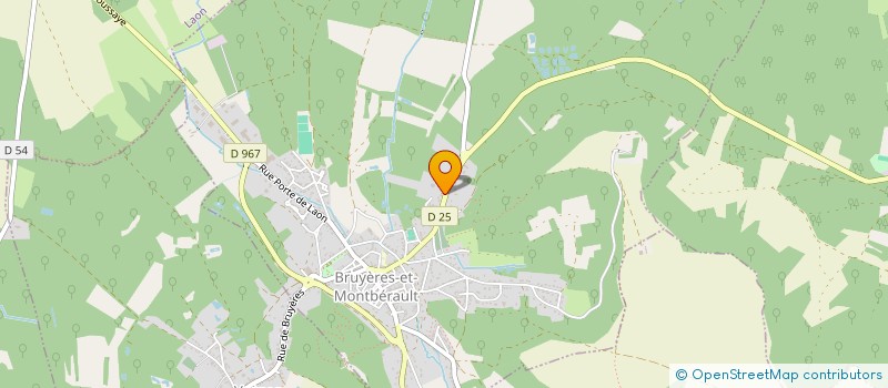localisation de l'entreprise MONSIEUR FRANCOIS FERNANDEZ à BRUYERES-ET-MONTBERAULT
