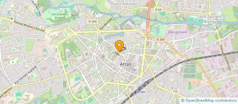 localisation de l'entreprise MONSIEUR FRANCOIS FERNEZ à ARRAS